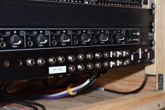 Patch-Panel in the rack