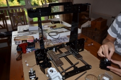 halbfertiger 3D-Drucker