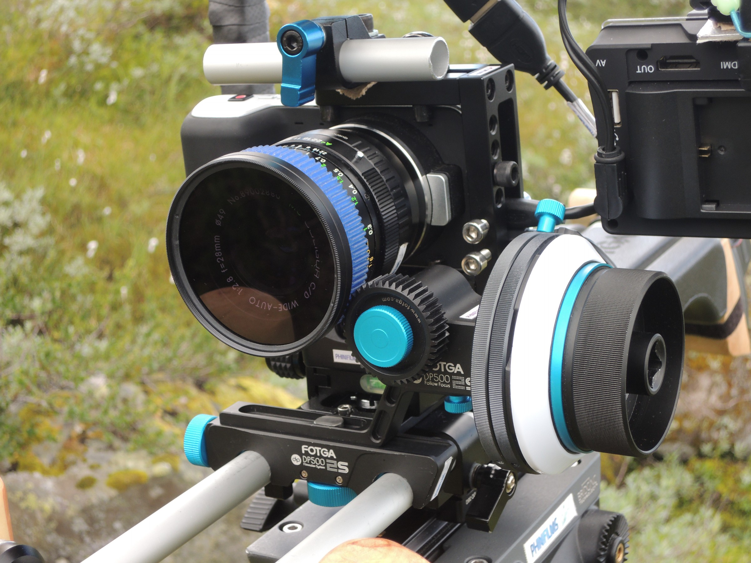 BMPCC auf Rig