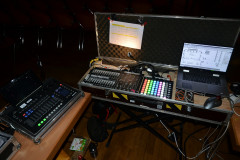 Licht-FOH-Setup beim Flamenco-Konzert