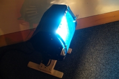 Scheinwerfer mit Lichtfolie