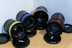 Festbrennweiten 28mm, 35mm, 50mm, 135mm