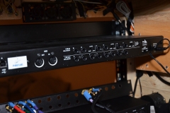 Rückseite vom Audio-Interface