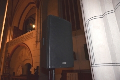 Box 15A auf Konzert in der Kirche