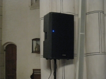 Box 15A auf Konzert in der Kirche