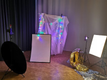Reflektor, Duschvorhang, Rettungsdecke, Plakat