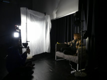 Film-Licht beim Workshop