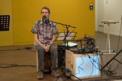 Kiste auf Konzert