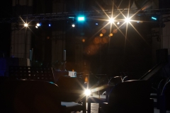 Frontlicht beim Konzert