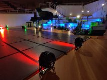 Farblicht beim Flamenco-Konzert