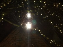 Laternen und Lichterketten